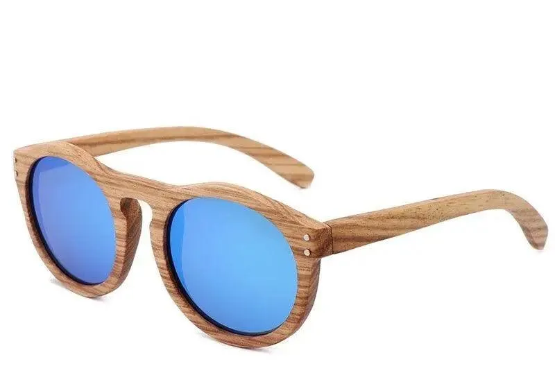 100% Real Zebra Wood Sunglasses