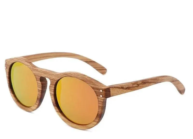 100% Real Zebra Wood Sunglasses