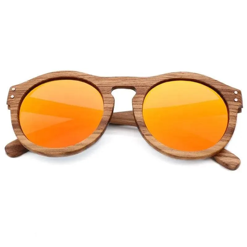 100% Real Zebra Wood Sunglasses