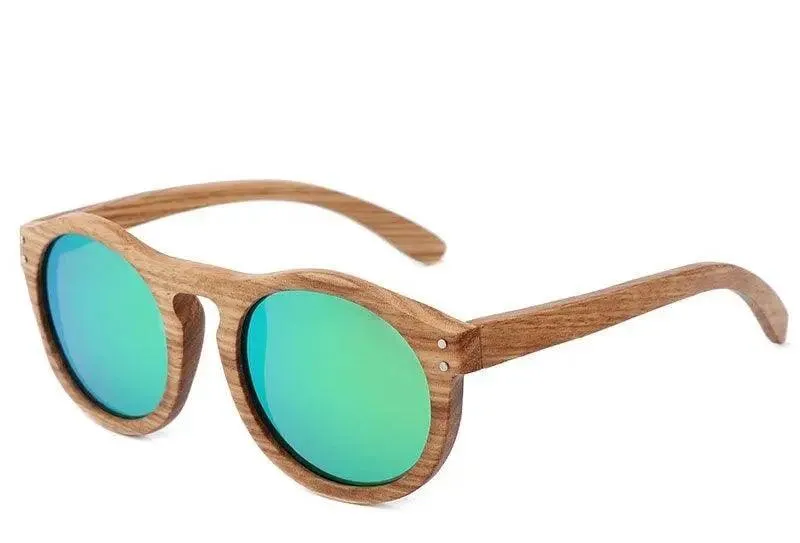 100% Real Zebra Wood Sunglasses