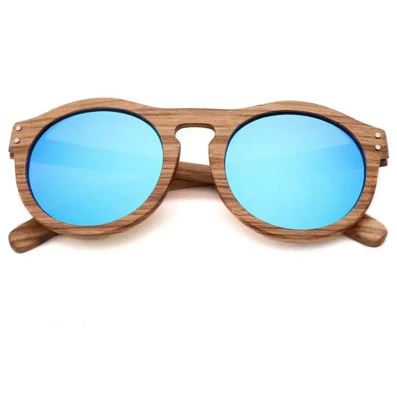 100% Real Zebra Wood Sunglasses