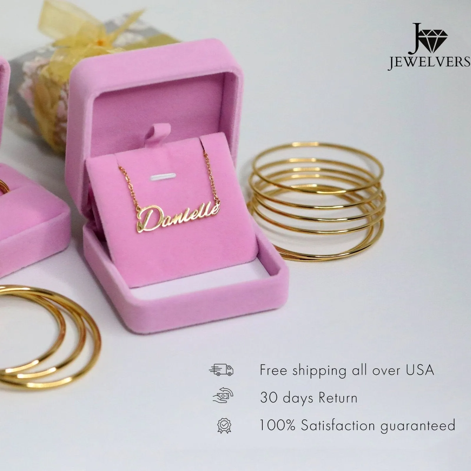 18k Gold-Filled Open Snake Bangle