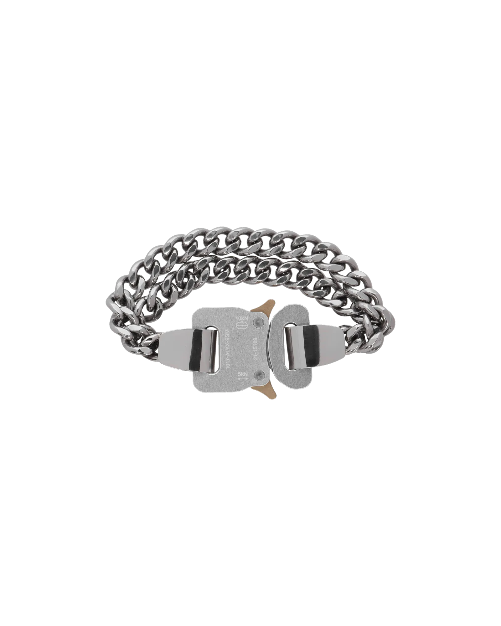 2X CHAIN BUCKLE BRACELET