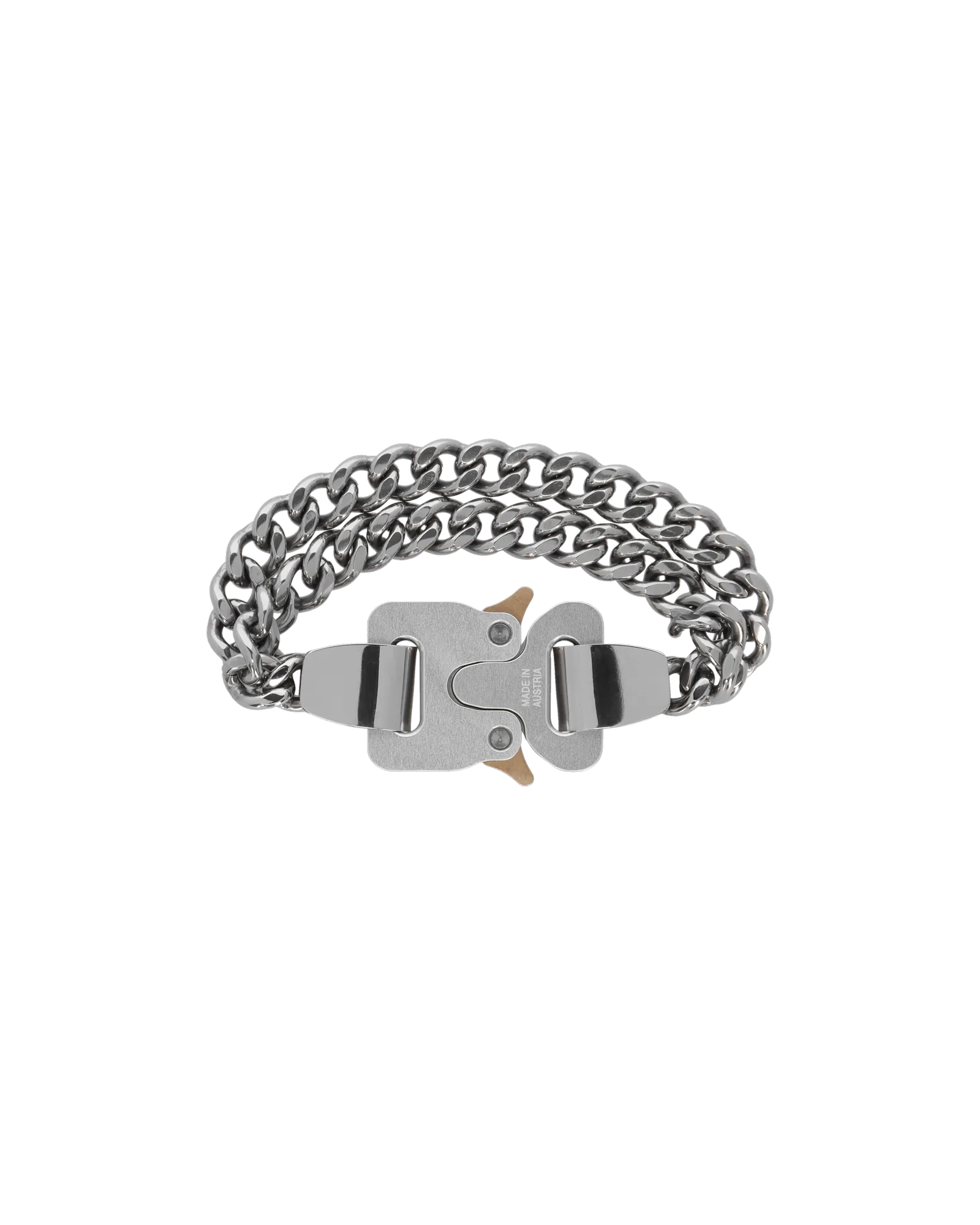 2X CHAIN BUCKLE BRACELET