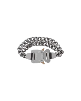 2X CHAIN BUCKLE BRACELET