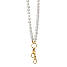 30-Inch Design Your Own Pearl Charm Chain Necklace