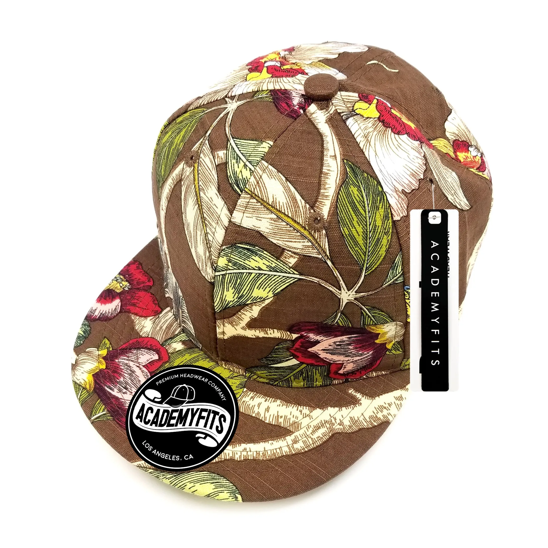 Academy Fits Floral Textile Snapback 2218