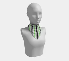 Agender Striped  Square Scarf