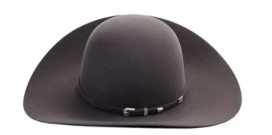 American Hat Company - Open Crown - 7X Steel