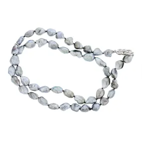 Baroque Pearl and South Sea Pearl Necklace