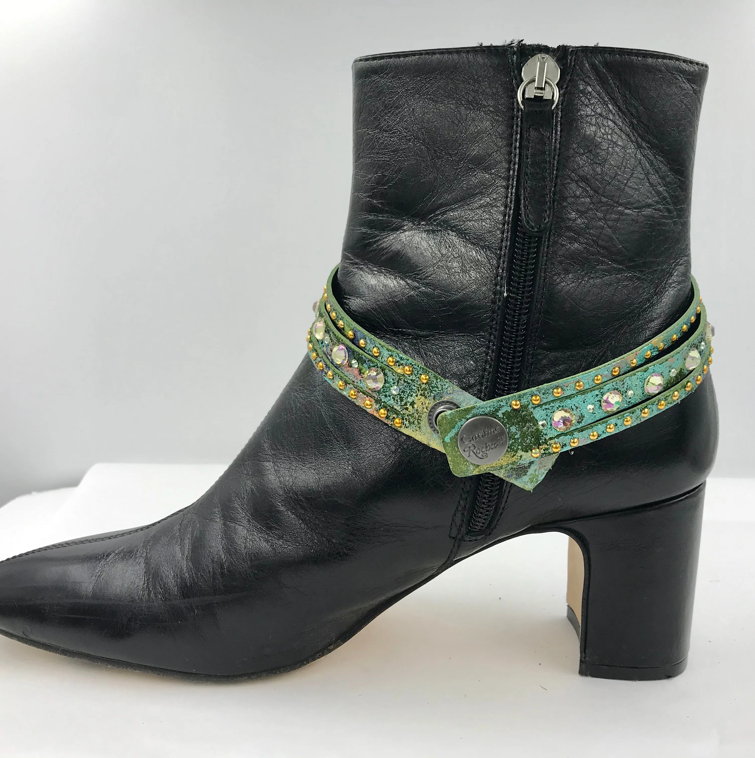 Big Stone Triple Treat - Bracelet/Choker/Boot Cuff - "Summer Romance"
