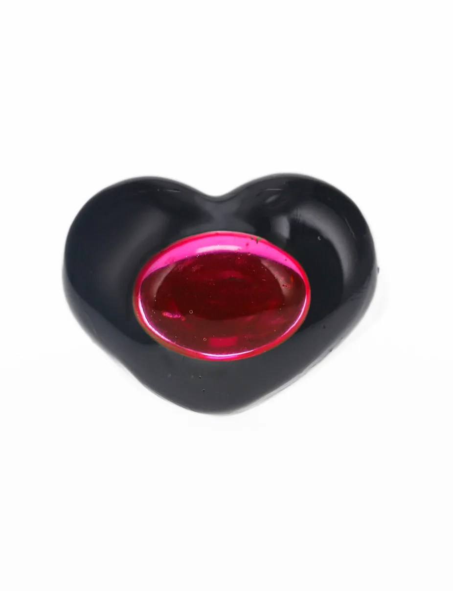 BLACK RAINBOW LUCKY RING