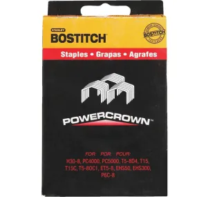Bostitch STCR-Style 7/16 in. W X 1/4 in. L 18 Ga. Power Crown Staples 6000 pk