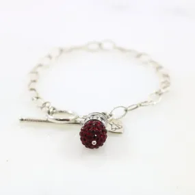Burgundy Bracelet