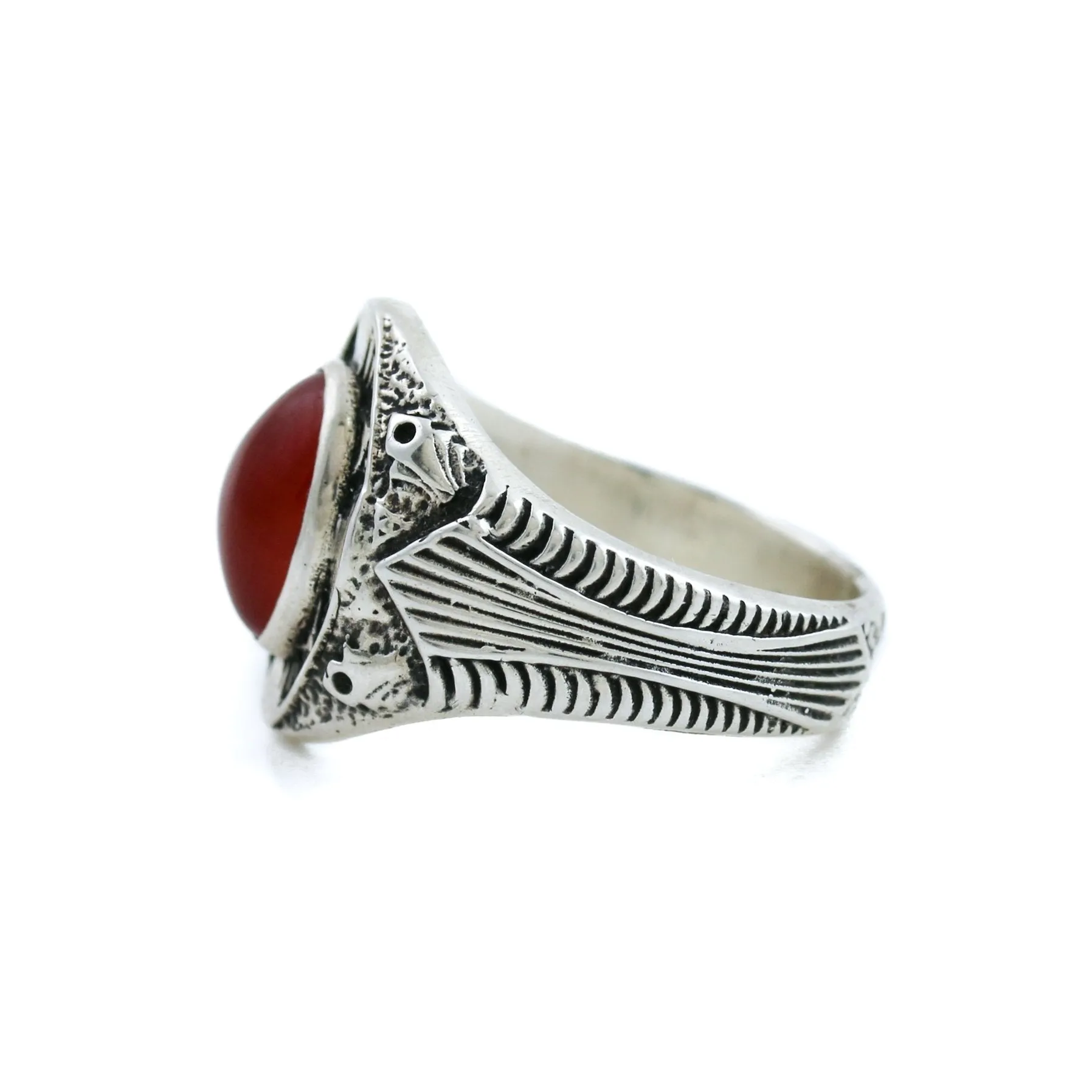 Carnelian "St. Augustine" Ring