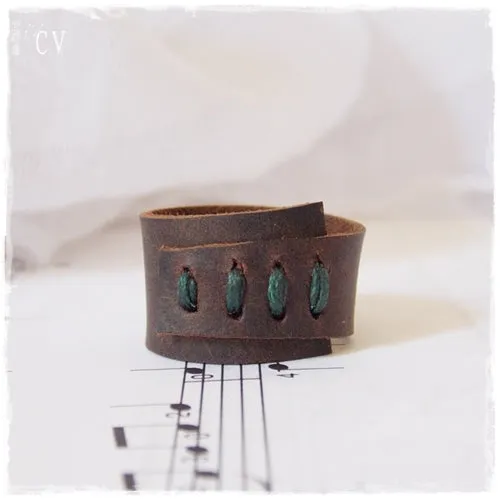 Celtic Corset Leather Band