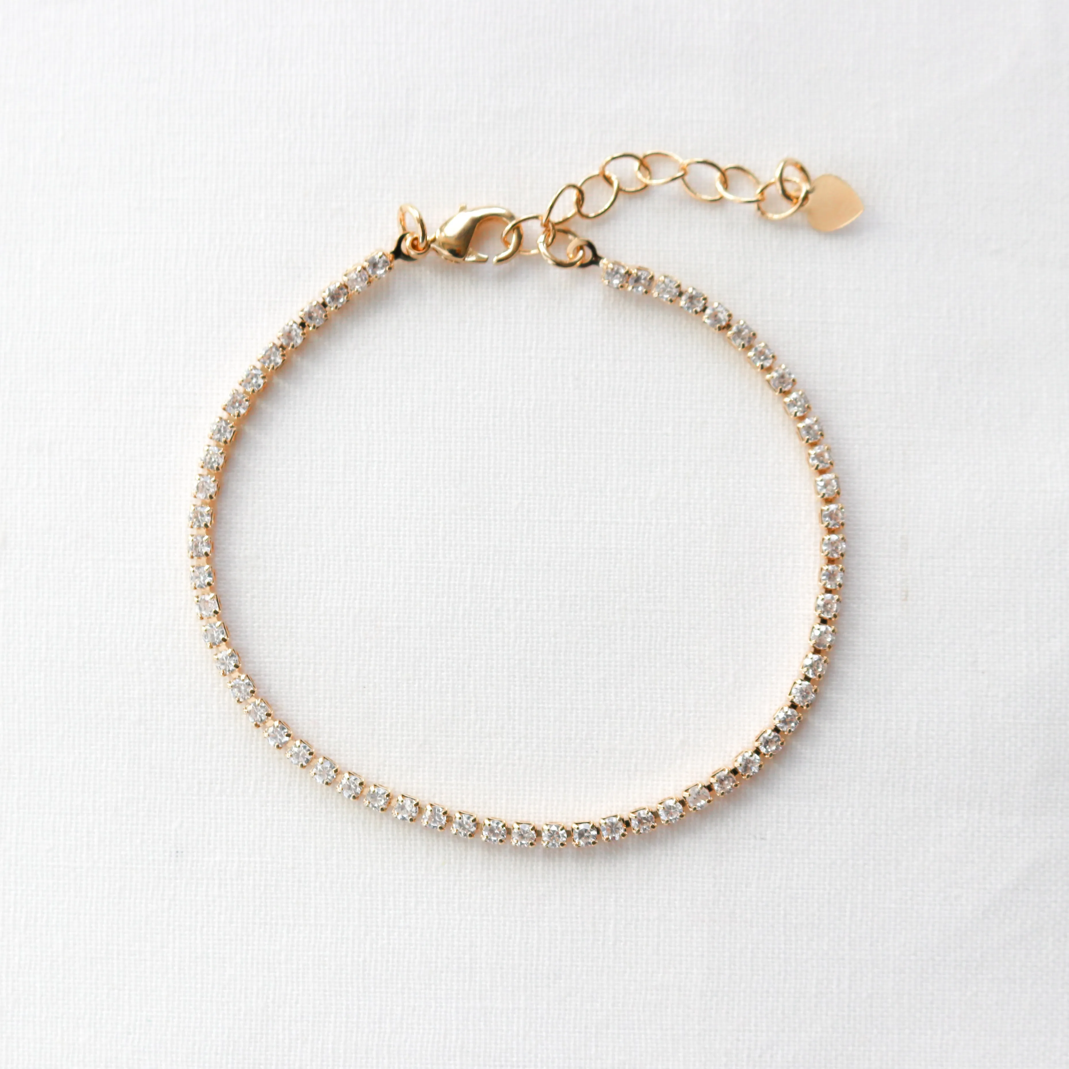 Classic Thin Tennis Bracelet