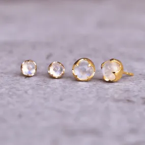 Claw - Moonstone Earring