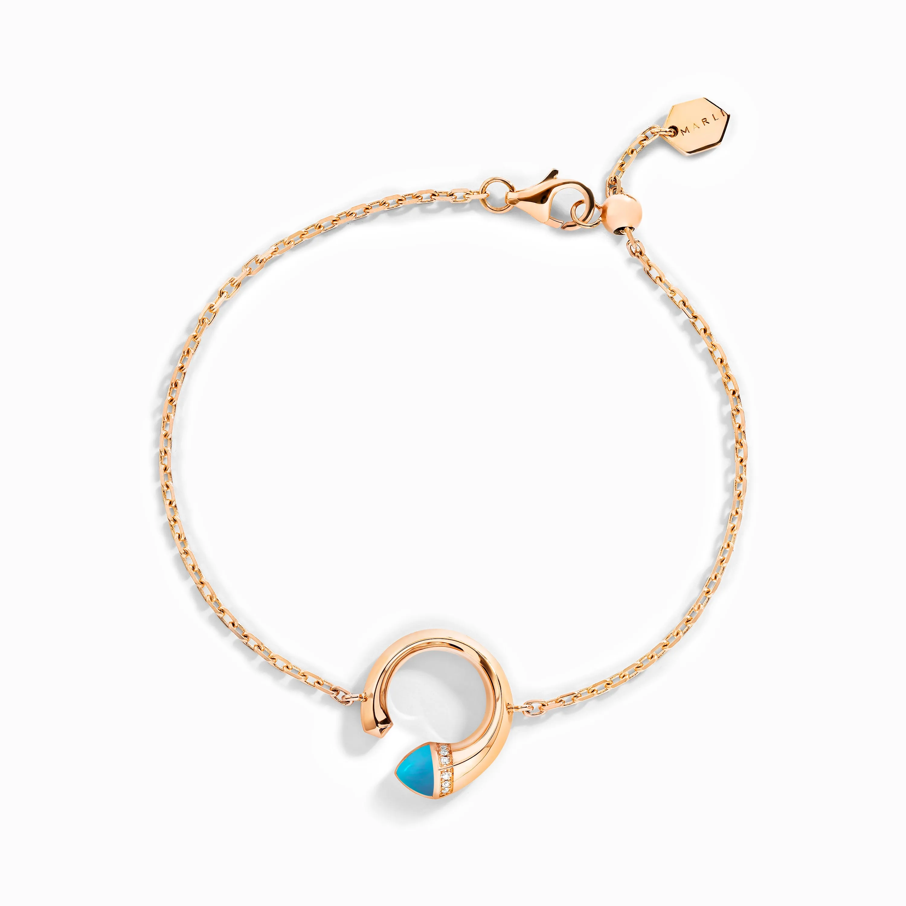 Cleo Venus Gold Chain Bracelet