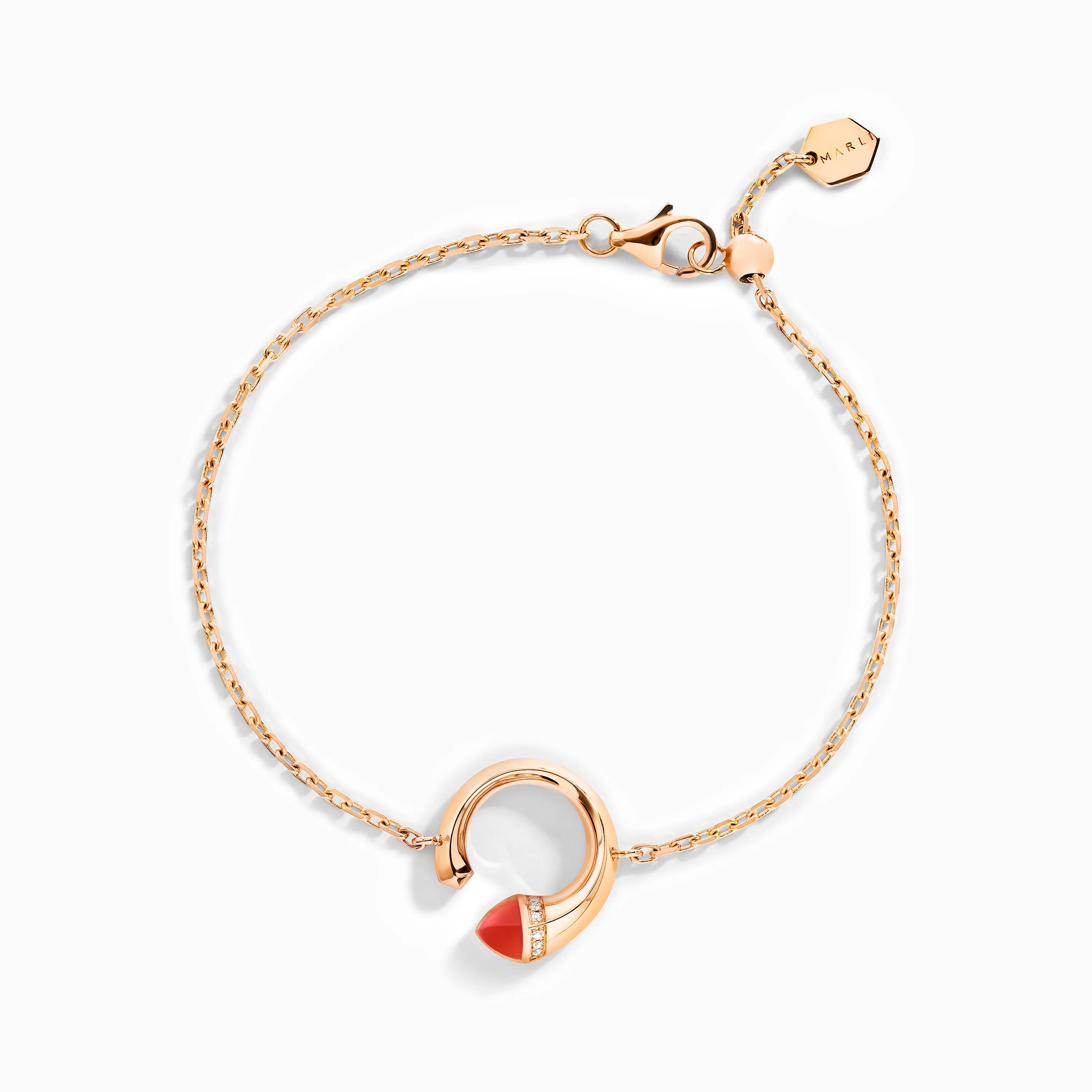 Cleo Venus Gold Chain Bracelet