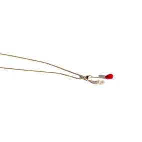 Coral Chain Necklace
