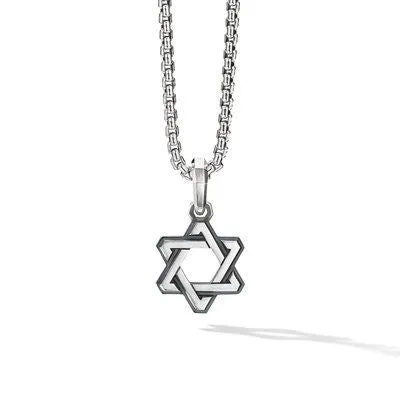 David Yurman Deco Star of David Pendant
