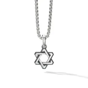 David Yurman Deco Star of David Pendant