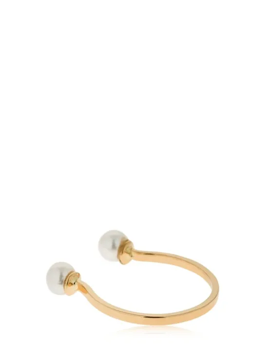 Delfina Delettrez   18kt Double pearl ring 
