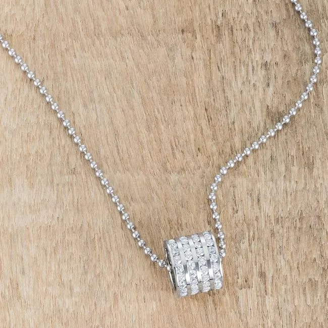 Dreya CZ Stainless Steel Pendant