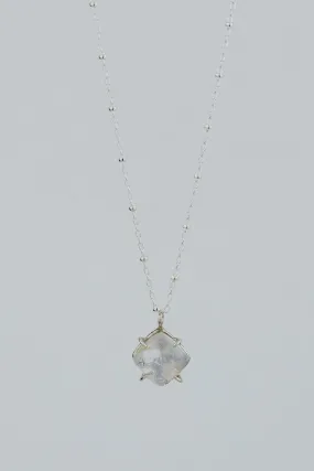 Dumortierite Quartz Gemstone Necklace