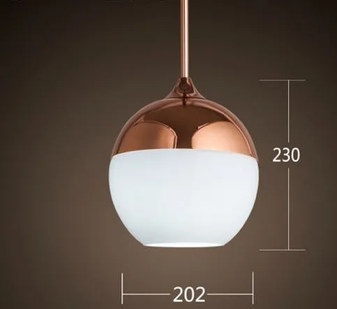 ELIS Copper Top Hanging Lamp