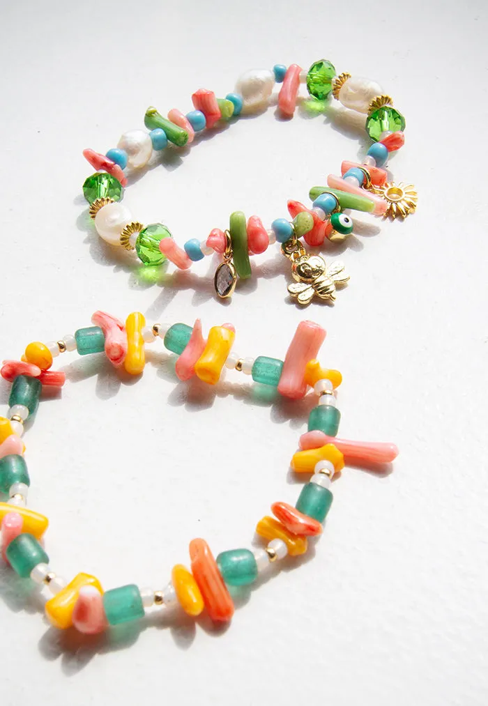 Envet Beaded Bracelet -  Sunlight