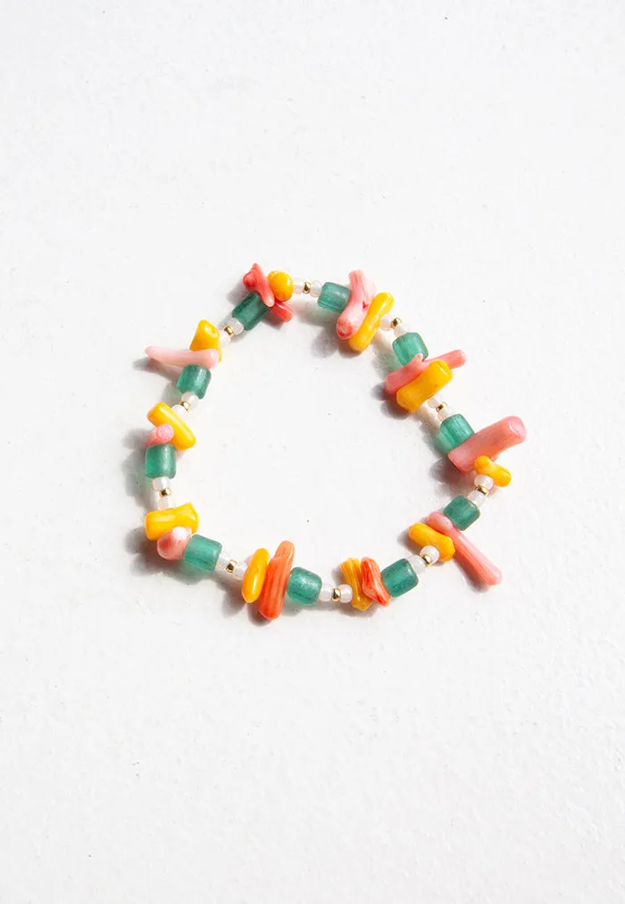 Envet Beaded Bracelet -  Sunlight