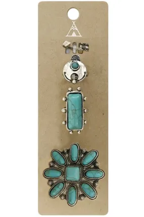 Faye Turquoise Ring Pack