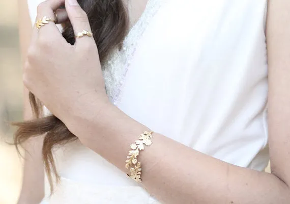 Flower Bouquet Bracelet