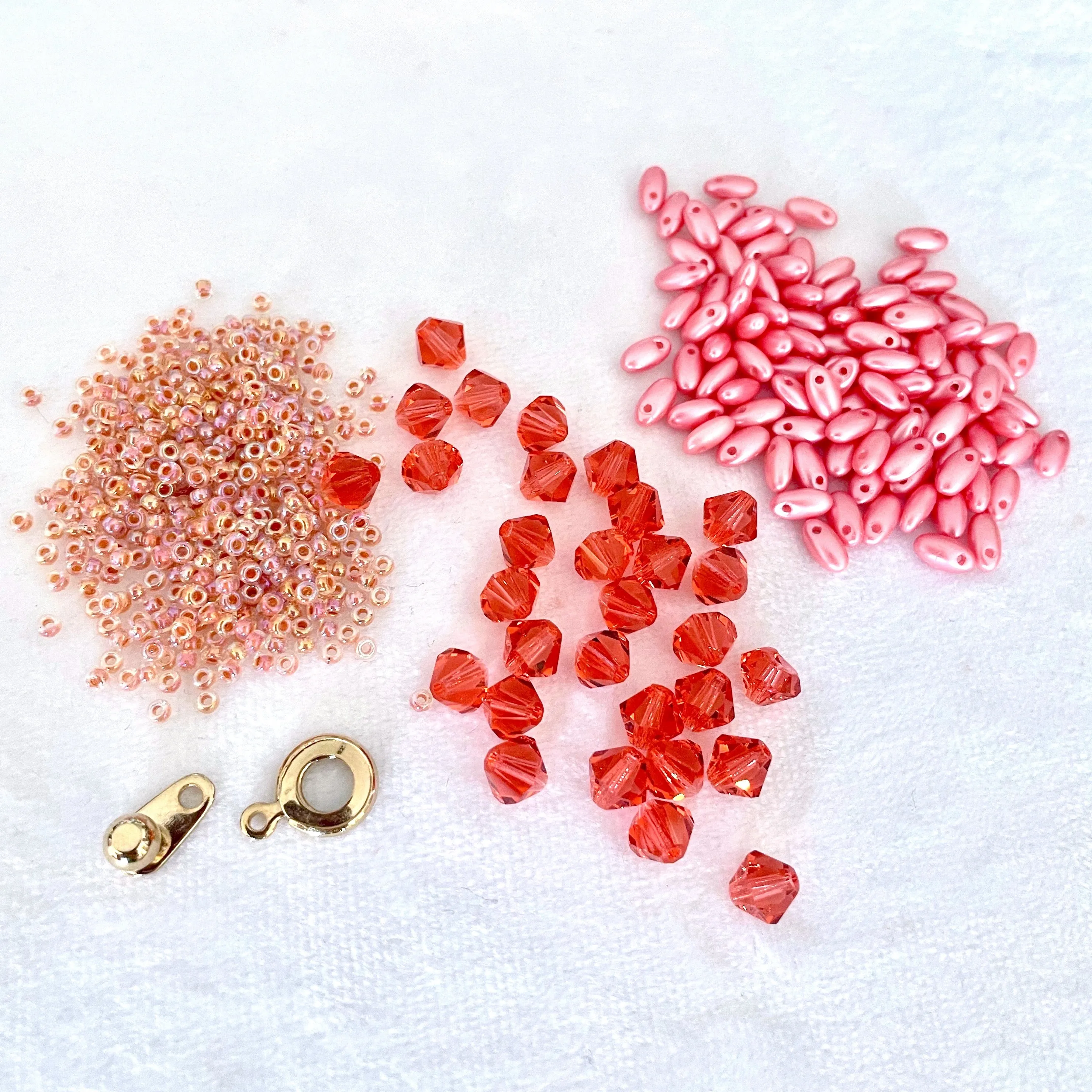 Flutterby Bracelet Kit - Coral Sunset