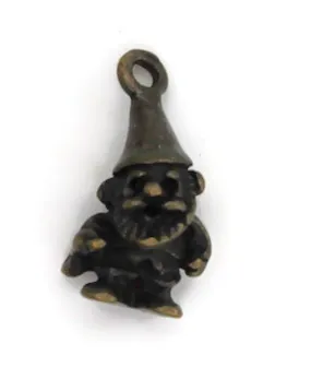 Gnome Charm Bracelet, Necklace, or Charm Only
