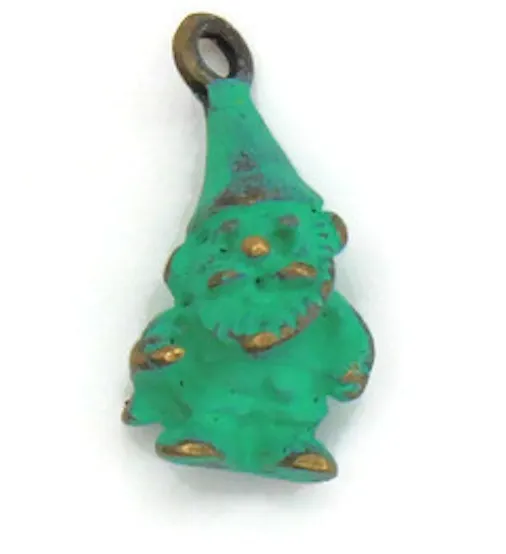 Gnome Charm Bracelet, Necklace, or Charm Only