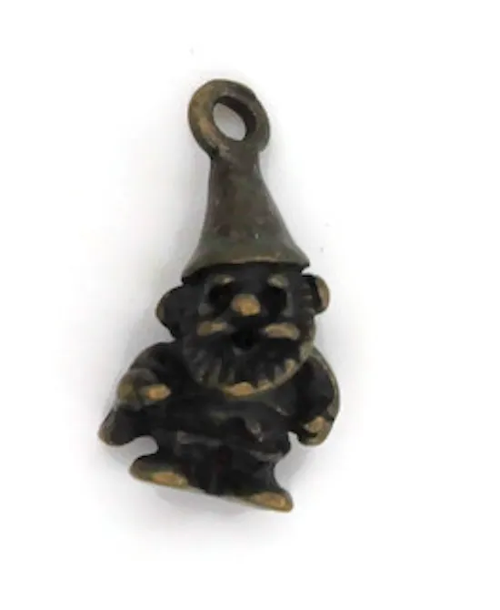 Gnome Charm Bracelet, Necklace, or Charm Only