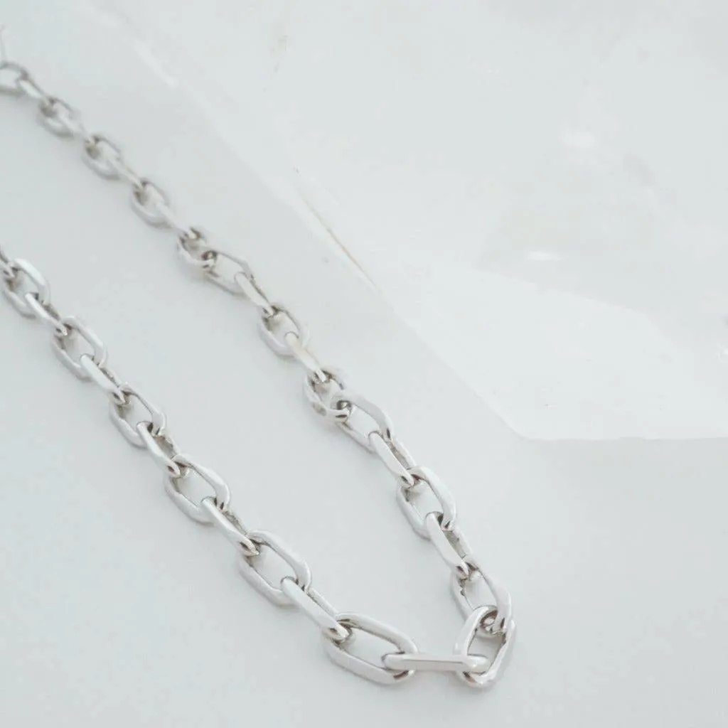 Greta Chain Bracelet Silver
