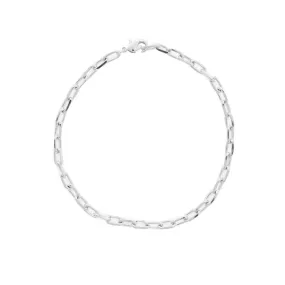 Greta Chain Bracelet Silver