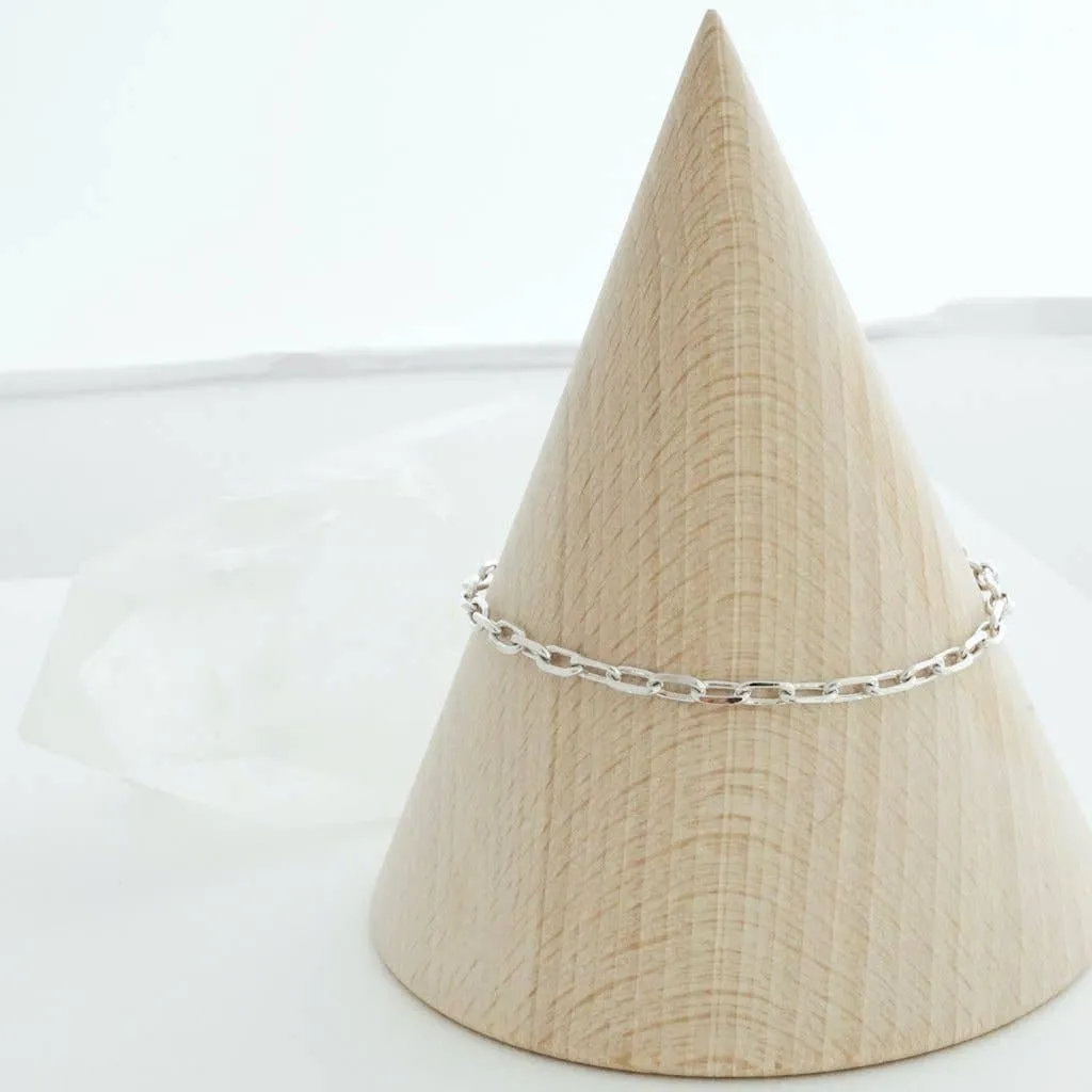 Greta Chain Bracelet Silver