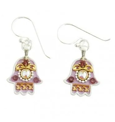 Hamsa Earrings in 9 Color Options- Small