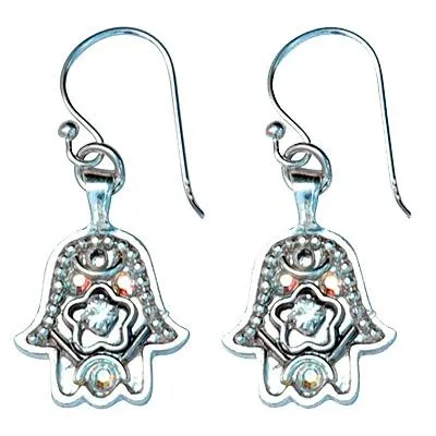 Hamsa Earrings in 9 Color Options- Small