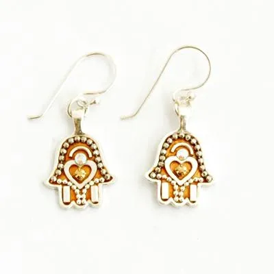 Hamsa Earrings in 9 Color Options- Small
