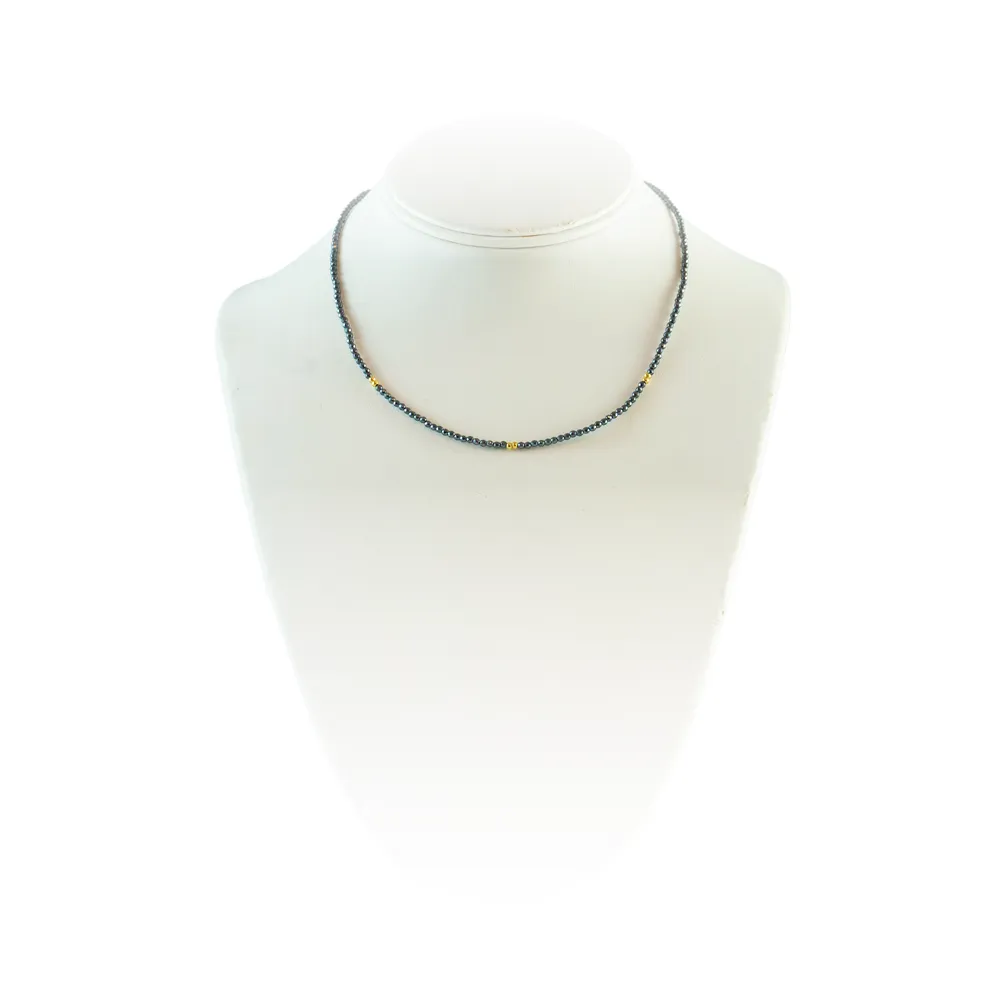 Hematite Gemstone Necklace