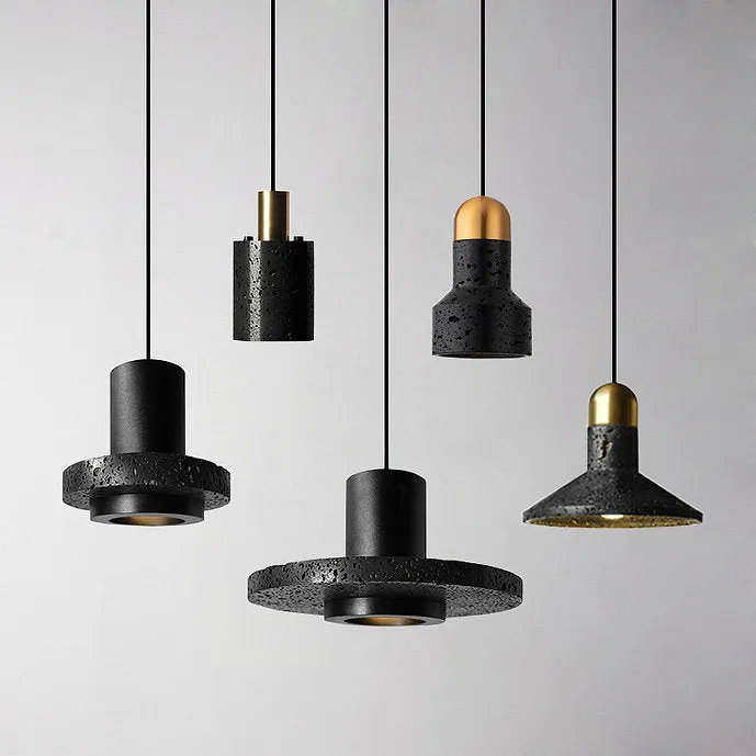 LED Modern Creative Black Pendant Light