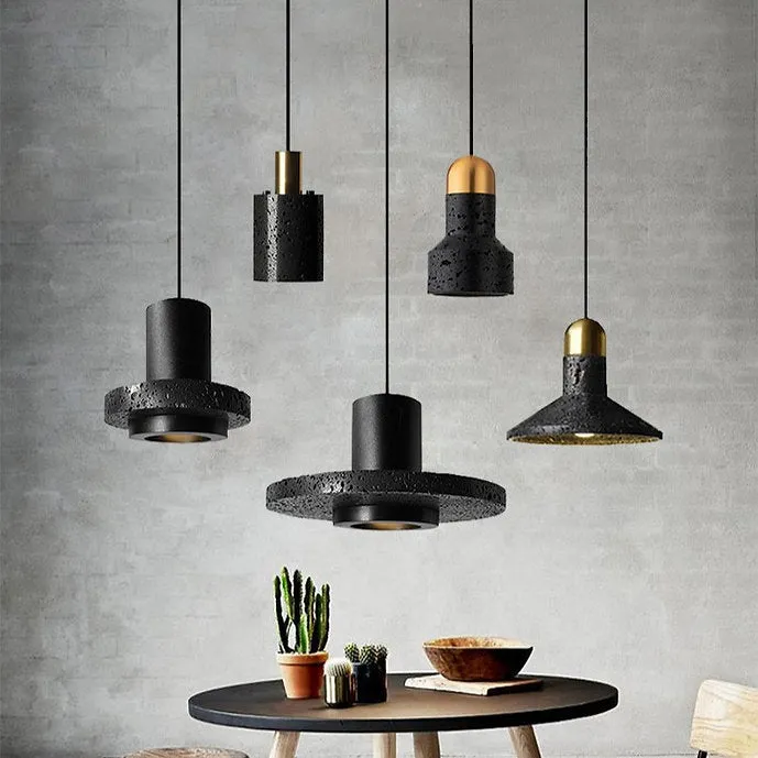 LED Modern Creative Black Pendant Light