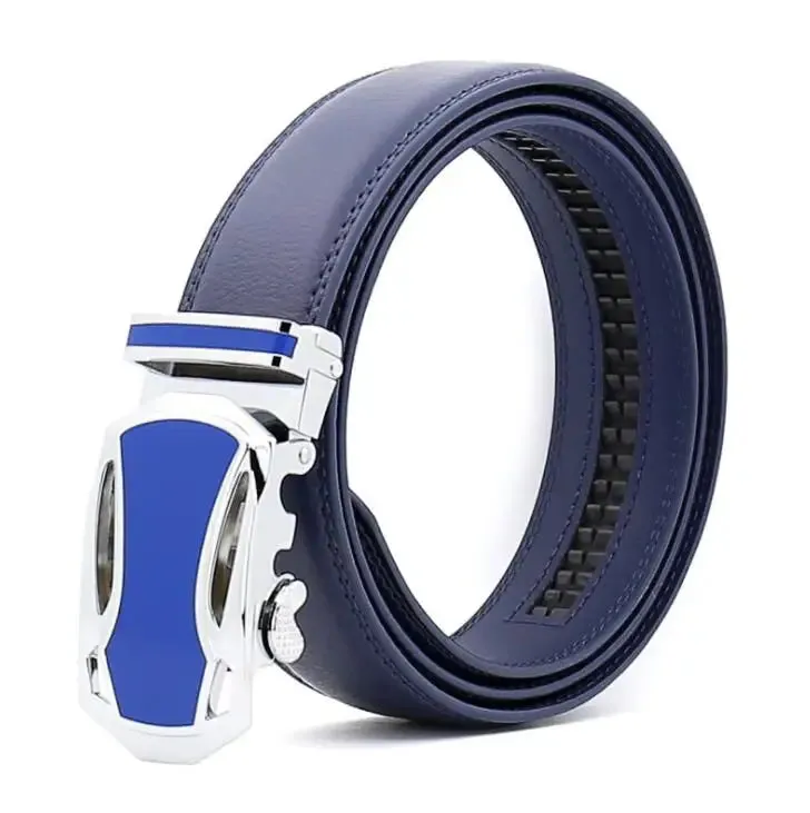 Luxury Brand Men's Belts High Quality Genuine Leather Belts for Men Metal Automatic Buckle Casual Business Male Waistband 3.5cm