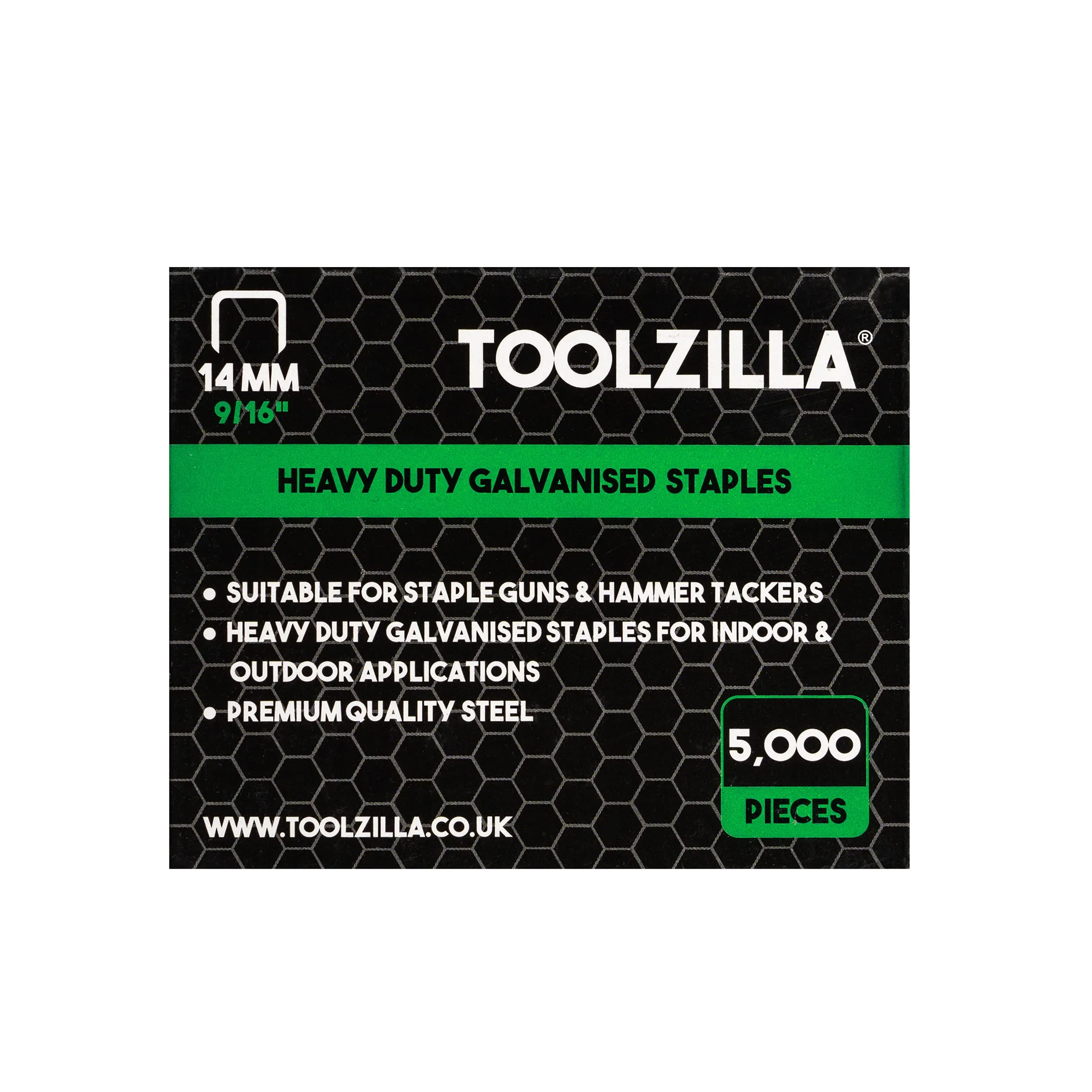 Lzilla Heavy Duty Staples For Staple Gun  Pack Of 5000 Lzilla Galvanized 6mm